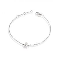 Mono orecchino Le Bebé Donna Le Briciole in Oro bianco Diamante 0.01 Ct LBB337 - LBB337
